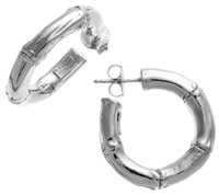 Orecchini Giovanni Raspini Donna Bambù in Argento 10654 - 10654